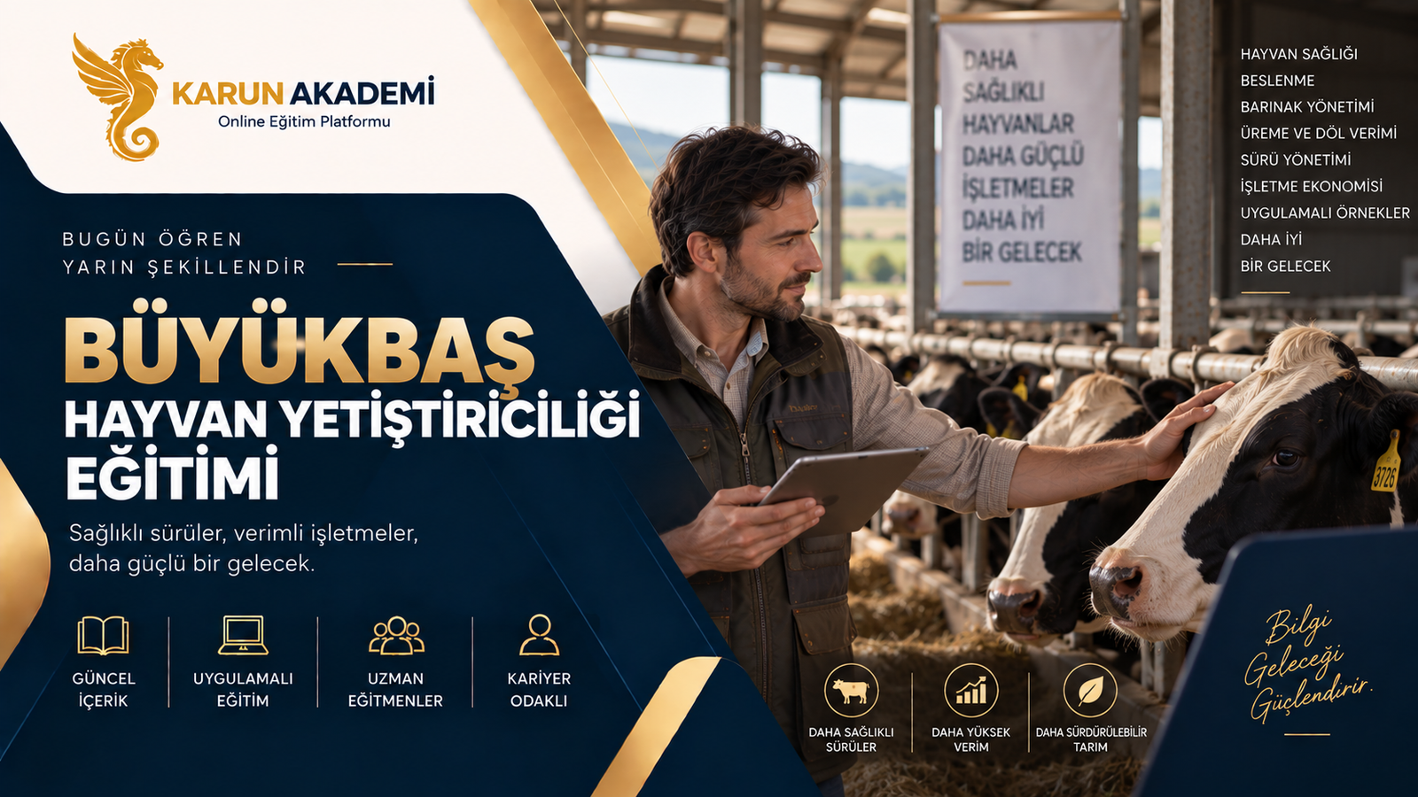 Büyükbaş Hayvan Yetiştiriciliği Eğitimi